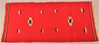 Antique Chimayo Textile, Table Runner 40" x 19"