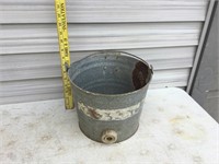 Galvanized Calf Bucket