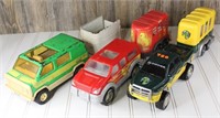 Assorted Toy Truck & Horse Trailers