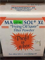 "Frying Oil Saver" - Filter Powder - Open Box