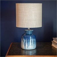 $31 Better Homes & Gardens Ceramic Table Lamp Blue