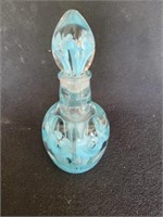 St Clair Blue Perfume Bottle  (unmarked)