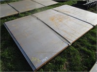 New/Unused 1/2" Steel Plate/Road Plate