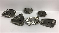 Old metal cookie cutters