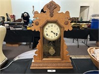 Gingerbread Clock By Waterbury Clock Co.
