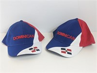 2 Snap Backs - Dominican (Blue, Red, White)