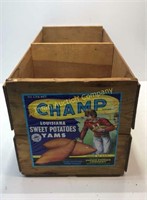 Champ Sweet Potatoes Crate