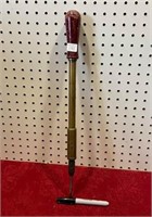 LARGE ANTIQUE BRASS RATCHED SCREWDRIVER