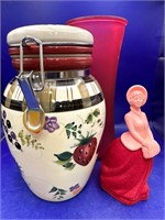 Jar, Vase, Figurine lot