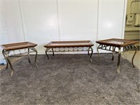 3pc Coffee Table / End Table Set