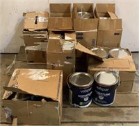 (28) 1 Gallon Cans Of Assorted Paint