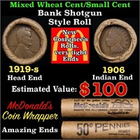 Small Cent Mixed Roll Orig Brandt McDonalds Wrappe