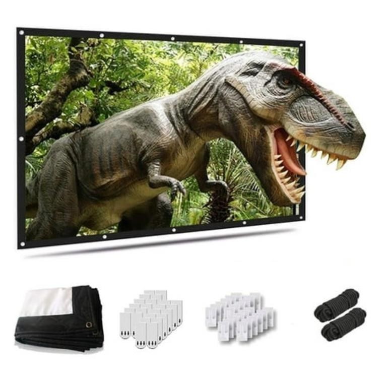 NEW Projection Screen Portable Movie Screen 100
