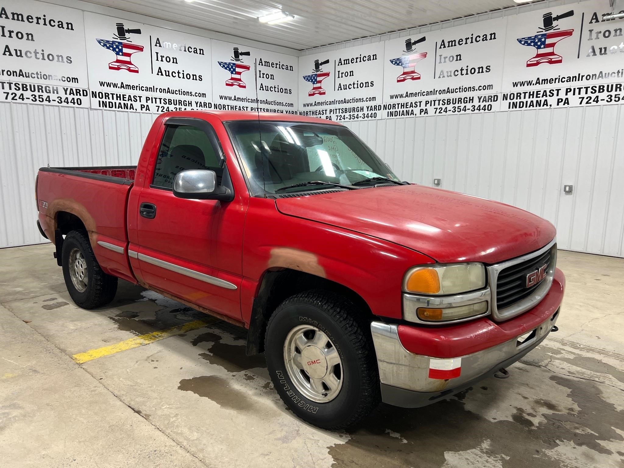 2002 GMC Sierra 1500 Truck-Titled-NO RESERVE