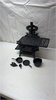 Crescent Mini Stove Cast Iron