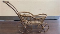 Antique Doll Buggy Carriage as seen