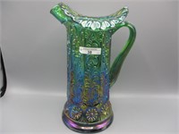 Fenton emerald Milady water pitcher