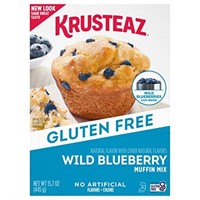 2026 sepKrusteaz Gluten Free Blueberry Muffin Mix,