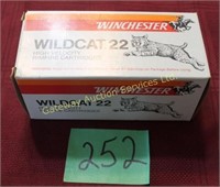 Ammunition Winchester Wildcat 22 Long Rifle