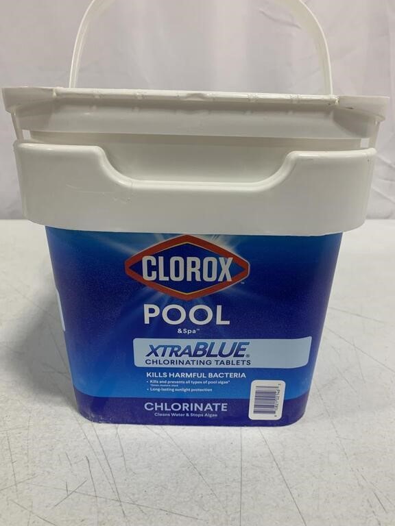 CLOROX, XTRA BLUE POOL AND SPA CHLORINATE, 10 LB.