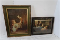 Vintage Framed Items-Photo-13x11", Painting-17x13"