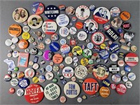 Variety Of Vintage Political Pinbacks & More!