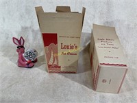 1940's LOUIE’S Ice cream box unused