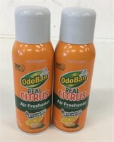 2 OdoBan Real Citrus Air Freshener 283g/ea