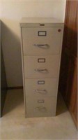 4 Drawer Metal Office, legal size file cabinet,