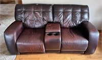 Sofa with recliner on both ends. Good shape, 72"