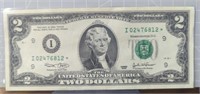 $2 star note