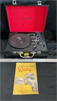 Sharper image record player, not tested