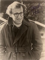 Woody Allen signed photo