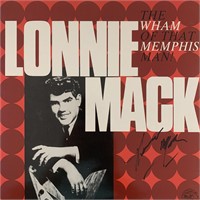 Lonnie Mack signed The Wham Of That Memphis Man al