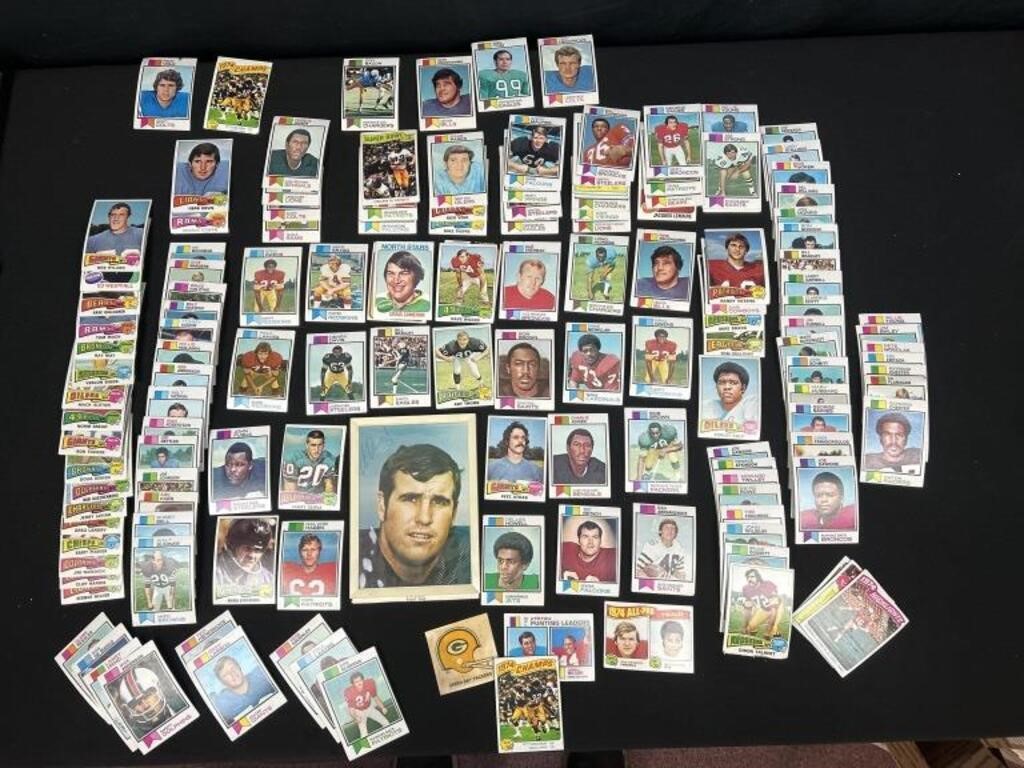 1970’s football trading cards