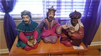3 Ceramic Wise Men
