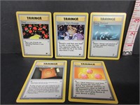 5-2000 POKEMON TRAINER CARDS