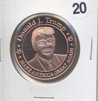 Donald J. Trump One Ounce .999 Copper Round