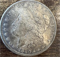 1880 Morgan Silver Dollar