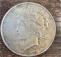 1923-S Morgan Silver Peace Dollar