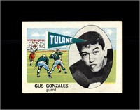 1961 Nu-Card #133 Gus Gonzales VG-EX to EX+