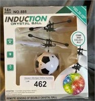 D3) Brand new, never opened induction crystal ball