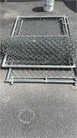 GROUP OF CHAINLINK FENCE & GATE