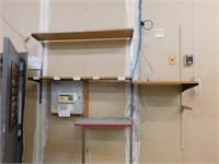 Backroom shelving system