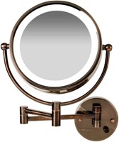 OVENTE 8.5'' Hardwired Lighted Wall Mount Makeup M