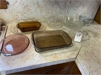 Pyrex and Misc. Glass Bakeware