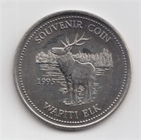 1995 Banff Lake Louise AB Trade Dollar Token