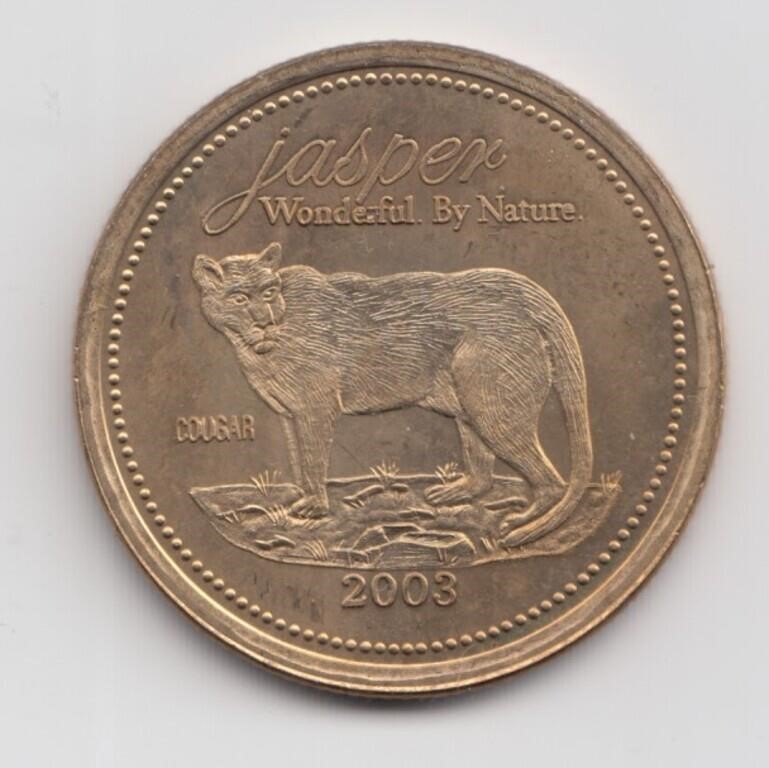 2003 Jasper AB Trade Dollar Token