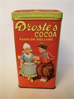 1900s orig Drostas Cocoa of Haarlem Holland tin
