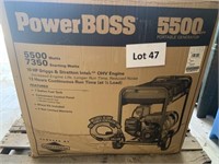 PowerBoss 5500W portable generator